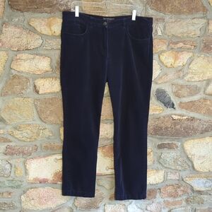 Brooks BrothersDark Blue Corduroy Pants